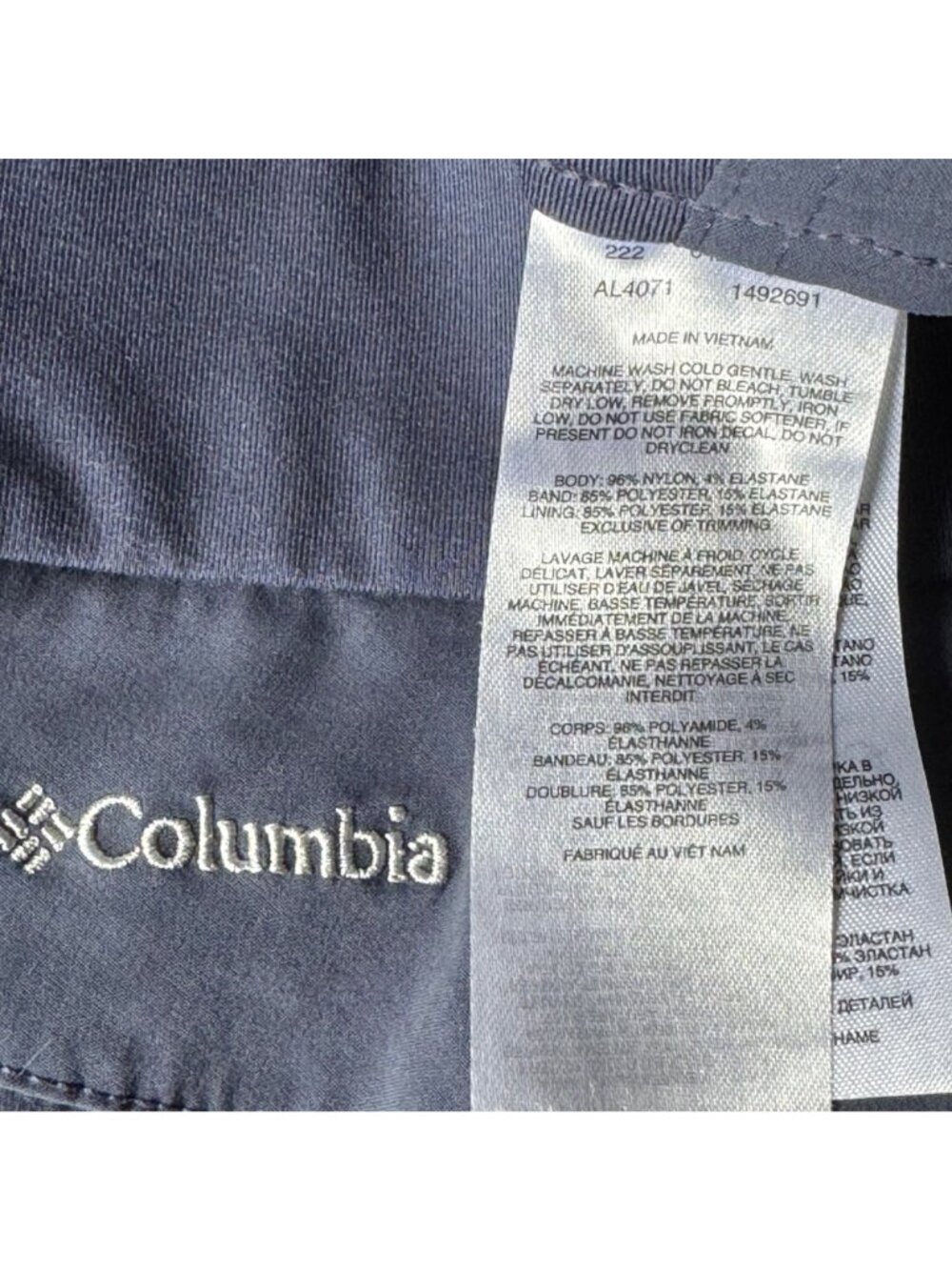 Columbia Womens Outdoor Stretch Skort Skirt Purple M Nylon Blend Activewear - Picture 6 of 16
